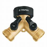 [T10375] ADAPTADOR  P/2 MANGUERA 3/4  "Y" TRUPER T10375